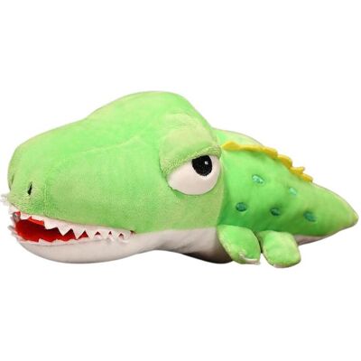 Lean Toys Grüne Krokodil-Maskottchenpuppe aus Plüsch, 30 cm (30 cm) Lean Toys Grüne Krokodil-Maskottchenpuppe aus Plüsch, 30 cm (30 cm)