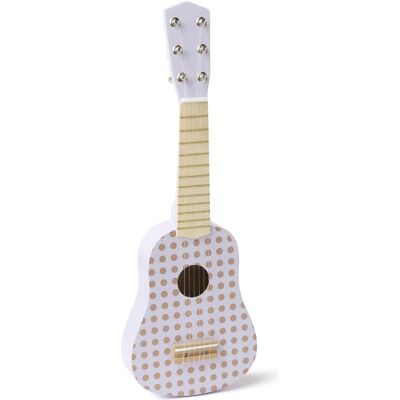Kids Concept Gitarre mit lila Punktmuster Kids Concept Gitarre mit lila Punktmuster
