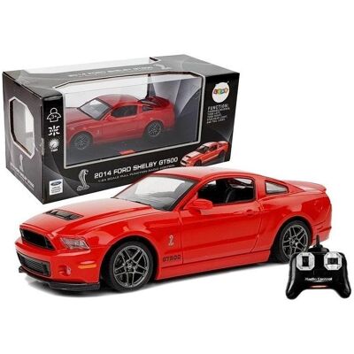 Ford Shelby GT500 Rotes ferngesteuertes Auto - 7,5 km/h - 1:24 Maßstab Ford Shelby GT500 Rotes ferngesteuertes Auto - 7,5 km/h - 1:24 Maßstab