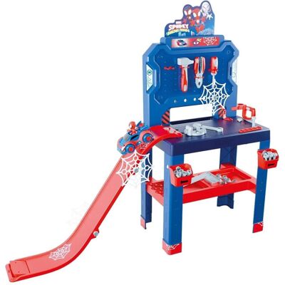 Smoby Spidey Werkbank mit Sprungschanze Smoby Spidey Werkbank mit Sprungschanze