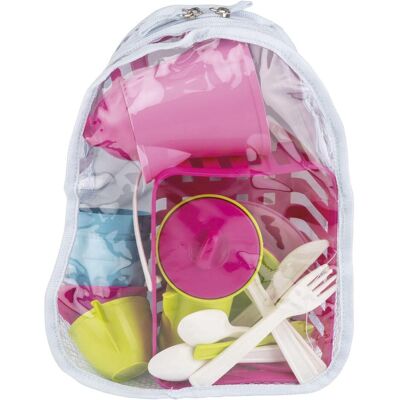 Androni Giocattoli Kinder Picknick-Set mit Rucksack Androni Giocattoli Kinder Picknick-Set mit Rucksack