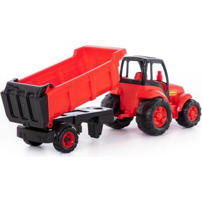 Polesie Traktor mit Anhänger - Robustes Spielzeug für Kinder Polesie Traktor mit Anhänger - Robustes Spielzeug für Kinder