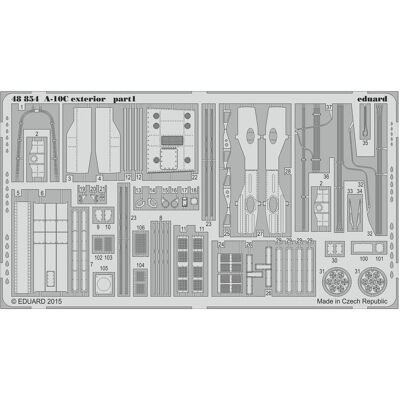 Eduard A-10C Außenmodellzubehör - 1:48 Skala Eduard A-10C Außenmodellzubehör - 1:48 Skala