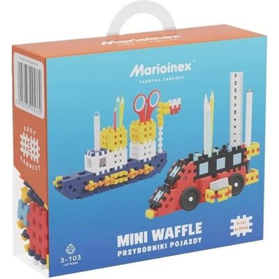 Marioinex Mini Waffel Strukturblöcke - 140 Elemente Werkzeugkasten Marioinex Mini Waffel Strukturblöcke - 140 Elemente Werkzeugkasten