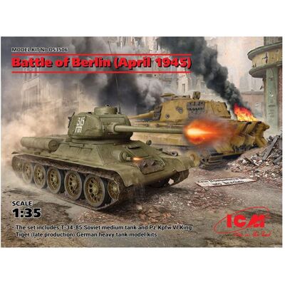 ICM Battle of Berlin (April 1945) (T-34-85, King Tiger) ICM Battle of Berlin (April 1945) (T-34-85, King Tiger)