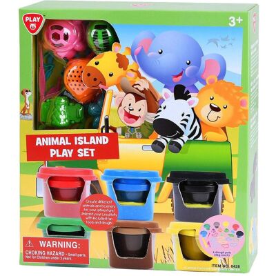 Play Animal Island Clay-Set - Kreatives Spiel für Kinder Play Animal Island Clay-Set - Kreatives Spiel für Kinder