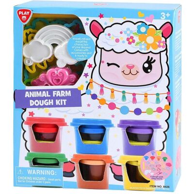 Play - Boerderijdieren Kleiset - Multicolor - Clay set Play - Boerderijdieren Kleiset - Multicolor - Clay set