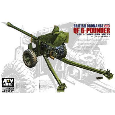 AFV Club British Mk.4 6pdr Anti-tank Gun AFV Club British Mk.4 6pdr Anti-tank Gun