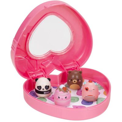 Jazwares Squish-a-longs Love 4 Pack - Style 3 Jazwares Squish-a-longs Love 4 Pack - Style 3