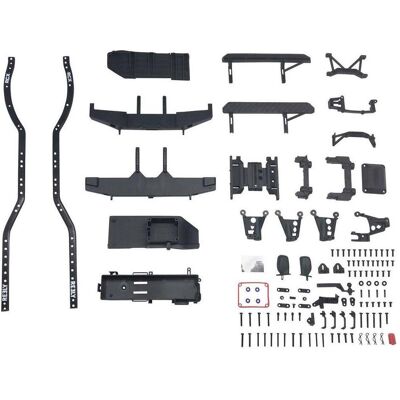 Reely RE-5546562 Transparente Kunststoff-Chassis-Teil - Chassis-Teil Reely RE-5546562 Transparente Kunststoff-Chassis-Teil - Chassis-Teil