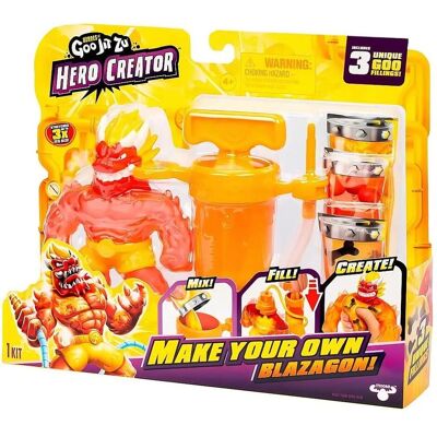 Goo Jit Zu Serie Heroes Creator Blazagon Figur - Actionfigur Goo Jit Zu Serie Heroes Creator Blazagon Figur - Actionfigur