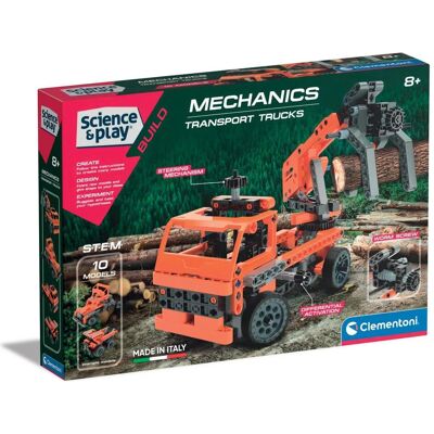 Clementoni - Konstruktionsset - 10 Fahrzeuge - Mechanik & Ingenieurwesen Clementoni - Konstruktionsset - 10 Fahrzeuge - Mechanik & Ingenieurwesen