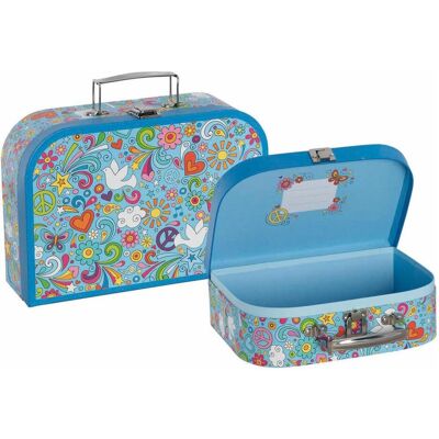 Goki Koffer Love & Peace, 2er Set Goki Koffer Love & Peace, 2er Set