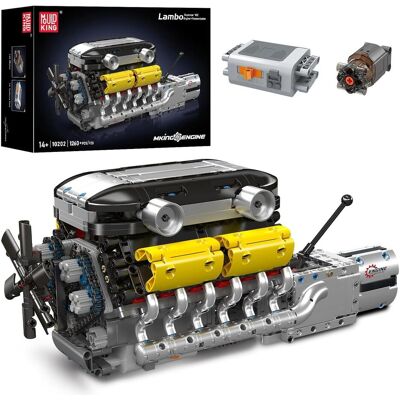 Mould King Lambo V12 Engine Motor Mould King Lambo V12 Engine Motor