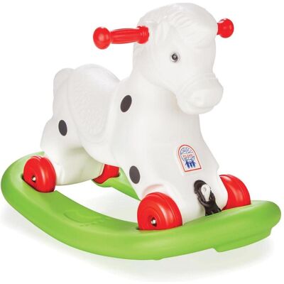 Pilsan Weiß 2-in-1 Schaukelpferd Pilsan Weiß 2-in-1 Schaukelpferd