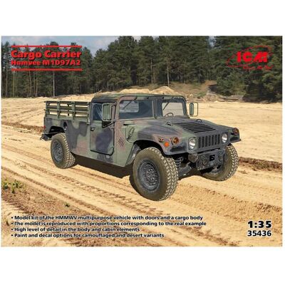 ICM Humvee M1097A2 Cargo Carrier ICM Humvee M1097A2 Cargo Carrier