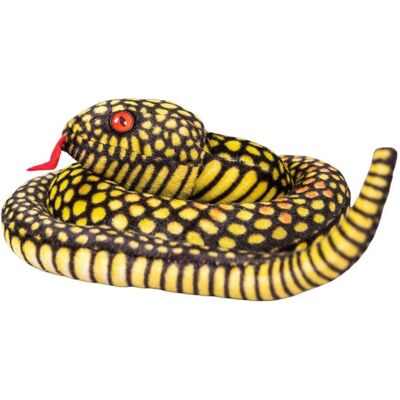 Lean Toys Leantoys Plüsch Schlange Maskottchen gelb 100 cm (100 cm) Lean Toys Leantoys Plüsch Schlange Maskottchen gelb 100 cm (100 cm)