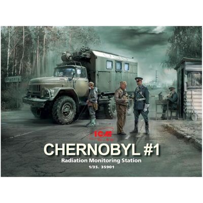 ICM Modellbausatz 3315901 - Tschernobyl Strahlenüberwachungsstation - 1:35 ICM Modellbausatz 3315901 - Tschernobyl Strahlenüberwachungsstation - 1:35