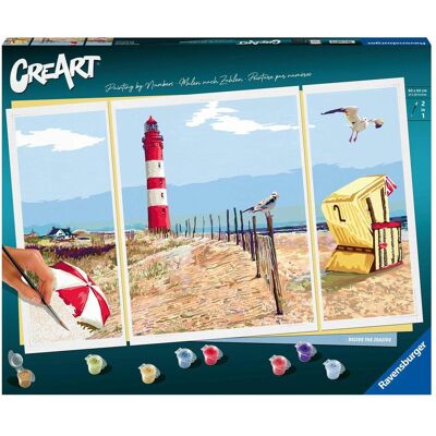 Ravensburger CreArt Beside the Seaside Ravensburger CreArt Beside the Seaside