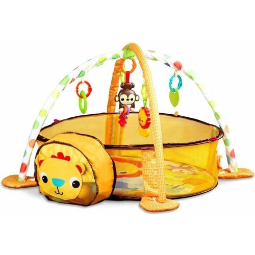 EcoToys, Krabbeldecke + Spielbogen, Interaktive Lernmatte
