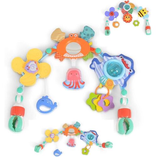 Moni, Krabbeldecke + Spielbogen, Spielbogen Kinderbett Kinderwagen