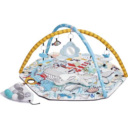 KinderKraft, Krabbeldecke + Spielbogen, Smartplay Sea