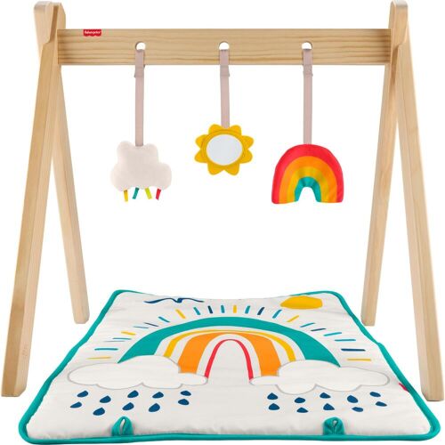 Fisher Price + Spielbogen, Aktivitätsturnhalle aus Holz