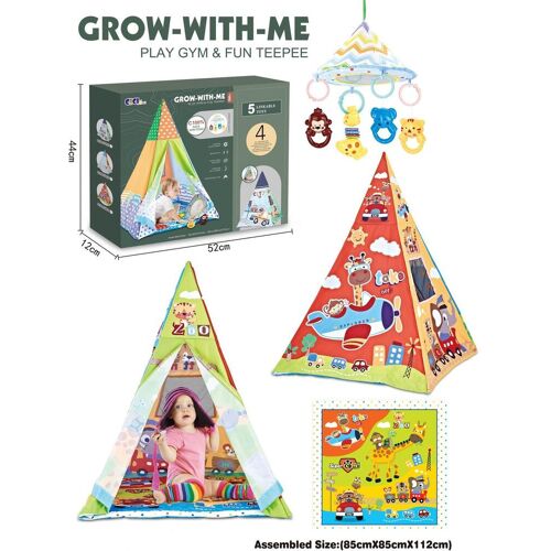 Chipolino, Krabbeldecke + Spielbogen, Spielbogen Spielzelt Camps