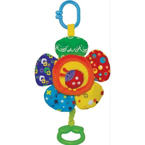 Spielmaus, Spieluhr, Spieluhr mit Knisterblumen
