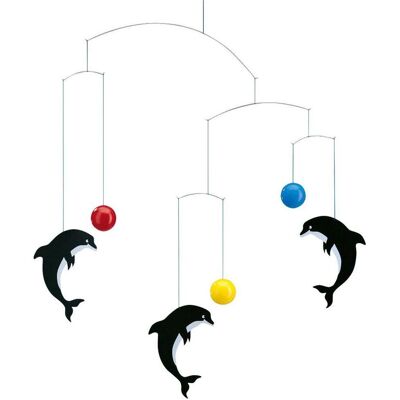 Flensted Mobiles, Babymobile, Delfinarium Mobile mit Geschenkbox Flensted Mobiles, Babymobile, Delfinarium Mobile mit Geschenkbox