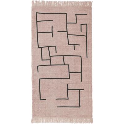Kids Concept, Spielteppich + Spielmatte, Geometrie 90x130cm, rosa (130 x 90 cm) Kids Concept, Spielteppich + Spielmatte, Geometrie 90x130cm, rosa (130 x 90 cm)