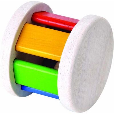 PLANTOYS Babyspielzeug - Regenbogen Holzrolle für Krabbeln & Greifen PLANTOYS Babyspielzeug - Regenbogen Holzrolle für Krabbeln & Greifen