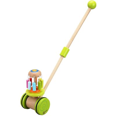 Teddies Regenbogen Ziehspielzeug - 50cm Holzkarre für Kinder Teddies Regenbogen Ziehspielzeug - 50cm Holzkarre für Kinder