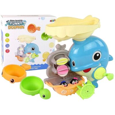 Lean Toys Badespielzeug Delphin Wasserfall Badedusche Lean Toys Badespielzeug Delphin Wasserfall Badedusche