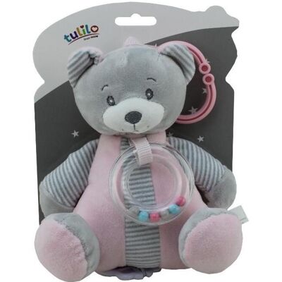 Tullo, Spieluhr, Music Box Pink teddy bear Tullo, Spieluhr, Music Box Pink teddy bear