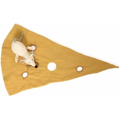 Egmont, Schmusetuch, Schmusetuch Maus auf Käse 40 cm Egmont, Schmusetuch, Schmusetuch Maus auf Käse 40 cm