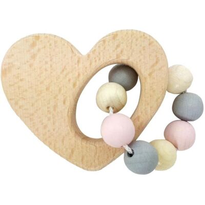 Hess, Babyrassel, Greifrassel Herz Hess, Babyrassel, Greifrassel Herz