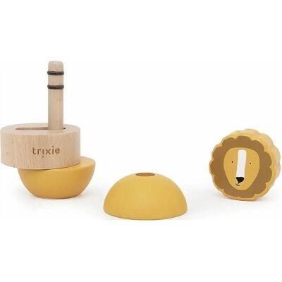 Trixie Baby, Babyrassel, Rassel-Stapeltier aus Holz Löwe Trixie Baby, Babyrassel, Rassel-Stapeltier aus Holz Löwe
