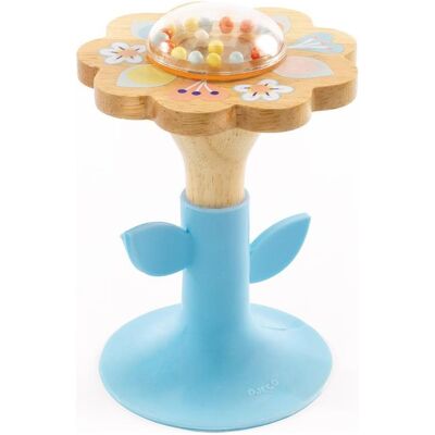 Djeco BabySwipi - Bunte Baby-Rassel mit Saugnapf Djeco BabySwipi - Bunte Baby-Rassel mit Saugnapf