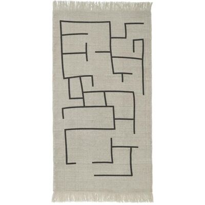 Kids Concept, Spielteppich + Spielmatte, Geometrie 90x130cm, grau (130 x 90 cm) Kids Concept, Spielteppich + Spielmatte, Geometrie 90x130cm, grau (130 x 90 cm)