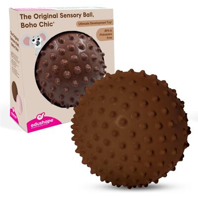 Edushape - Sensory Ball - 18 Cm - Brown (E705176br) Edushape - Sensory Ball - 18 Cm - Brown (E705176br)