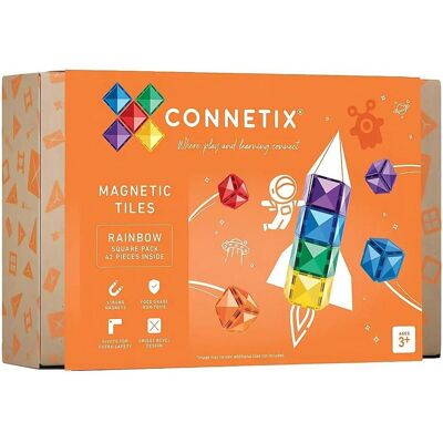 Connetix Rainbow Square Pack Connetix Rainbow Square Pack