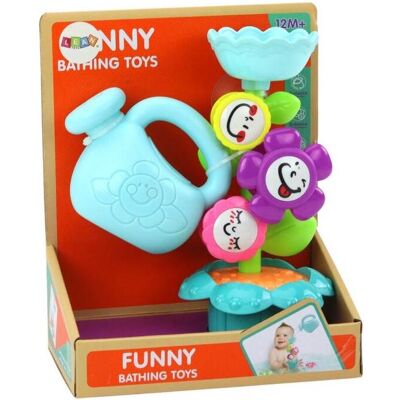 Lean Toys Blumen mit Giesskanne zum Baden Lean Toys Blumen mit Giesskanne zum Baden