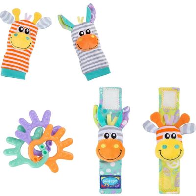 Playgro - Jungle Friends - One Size - 7 Teile - Rasselset Playgro - Jungle Friends - One Size - 7 Teile - Rasselset