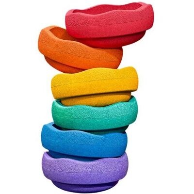 Stapelstein Original Grow Rainbow Classic, 6er-Set Stapelstein Original Grow Rainbow Classic, 6er-Set