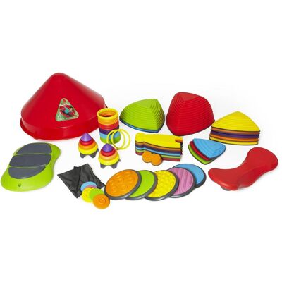 Gonge Motorik-Entwicklungs-Set/Spiele-Set Sinne Gonge Motorik-Entwicklungs-Set/Spiele-Set Sinne