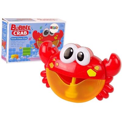 Lean Toys Badespielzeug Seifenblasengenerator Red Crab Lean Toys Badespielzeug Seifenblasengenerator Red Crab