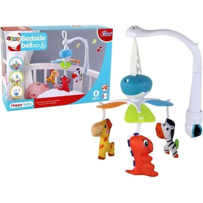 Lean Toys, Babymobile, Batteriebetriebenes Babybettmobil mit Sound Lean Toys, Babymobile, Batteriebetriebenes Babybettmobil mit Sound