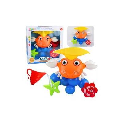 Lean Toys Krabbenbad-Set mit Saugnäpfen Lean Toys Krabbenbad-Set mit Saugnäpfen