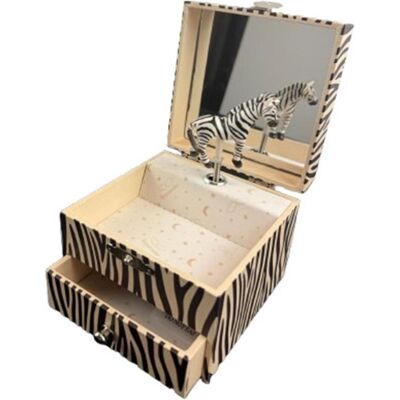 Trousselier, Spieluhr, Musikspieldose m. Schublade Zebra Trousselier, Spieluhr, Musikspieldose m. Schublade Zebra